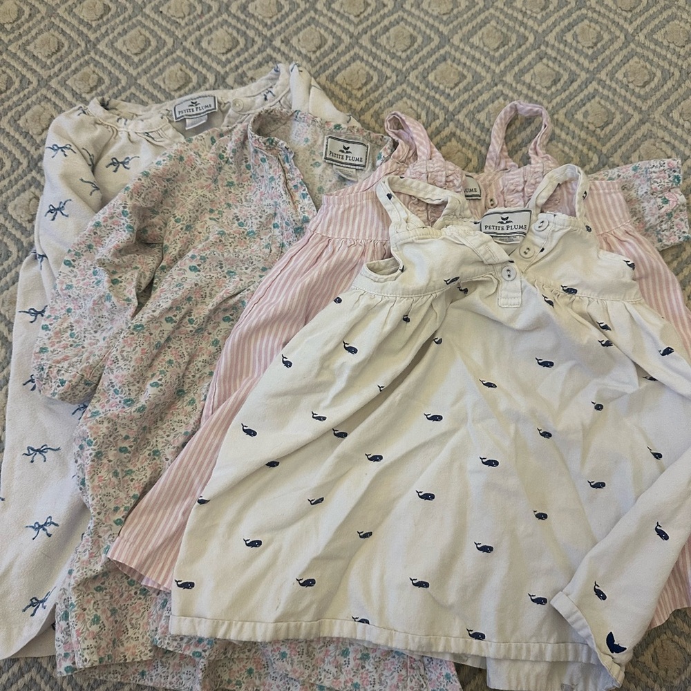 Little Me Baby Dress Trio